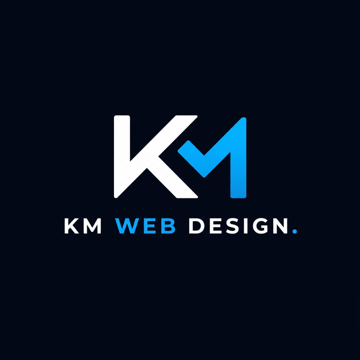 KM Web Design logo